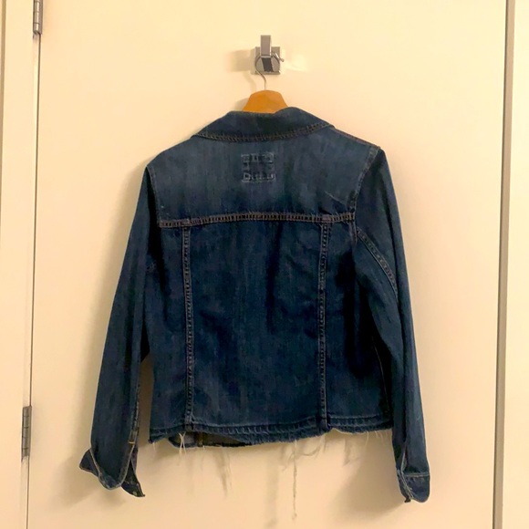 A&F denim Jacket with details - Picture 2 of 3